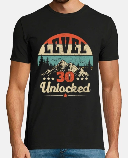 T-shirt livello 30 sbloccato