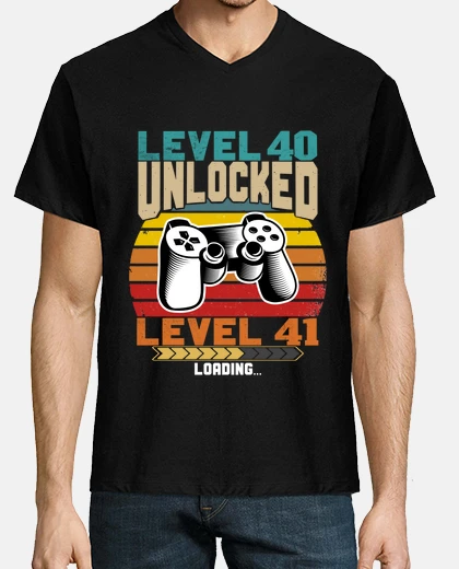T-shirt livello 40 sbloccato livello 41 caricam