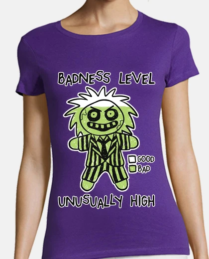 T-shirt livello di cattiveria