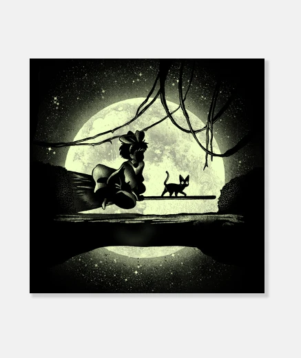 Tableau livraison au clair de lune