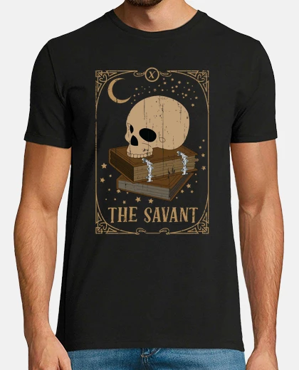 Tee-shirt livre savant tarot club occulte