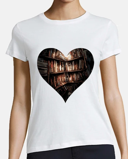 Tee-shirt livres de coeur