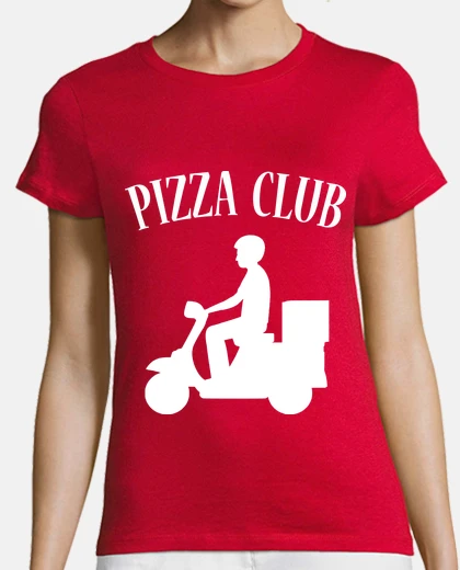 Tee-shirt livreur sur moto