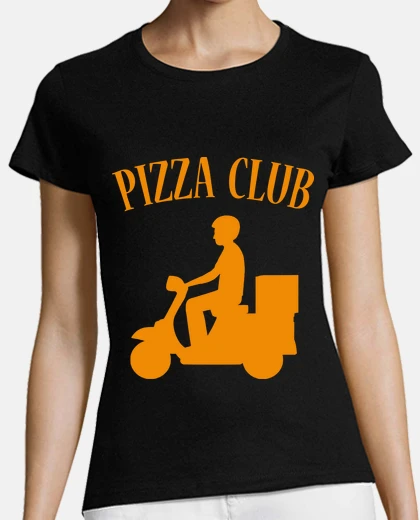 Tee-shirt livreur sur moto
