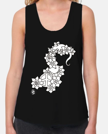 T-shirt lizard ukiyo_e