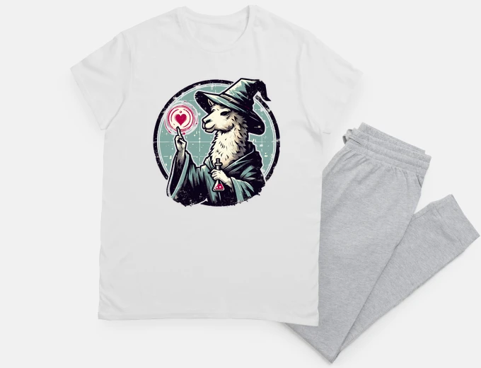 Pyjama llama wizard of love