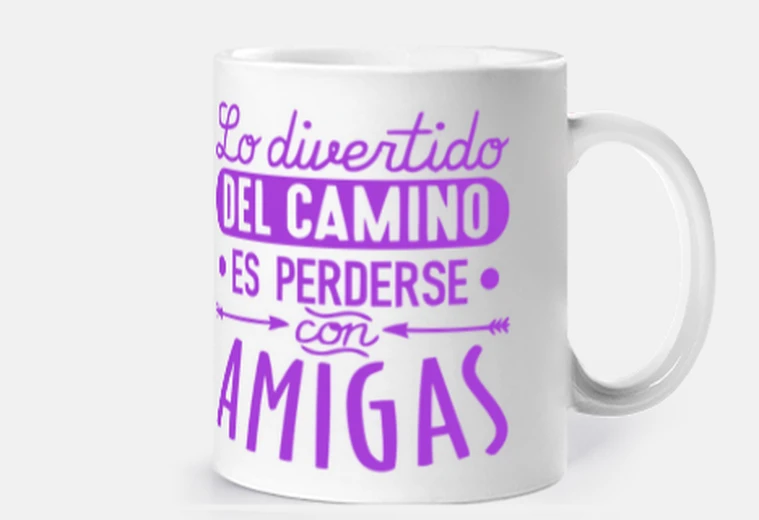 Taza Lo divertido del camino es perderse con