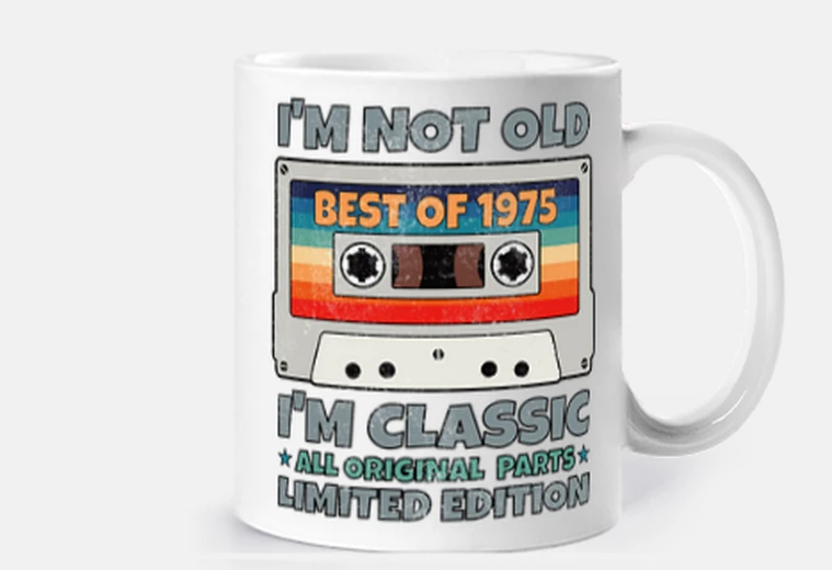 Taza Lo mejor de 1975 regalo de edición limi