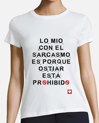 Playera lo mio y el sarcasmo laTostadora Mexico