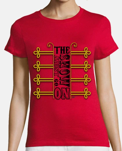 T-shirt lo show deve andare avanti