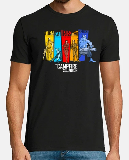 T-shirt lo squadrone del fuoco
