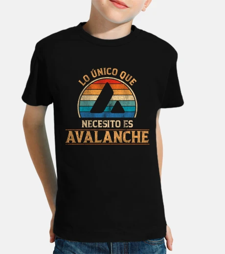 Ropa Lo Único que Necesito es Avalanche AVAX
