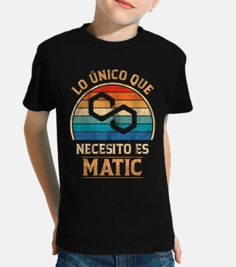 Ropa Lo Único que Necesito es Matic Polygon