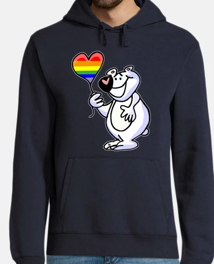 Hoodie lobear is in the colors