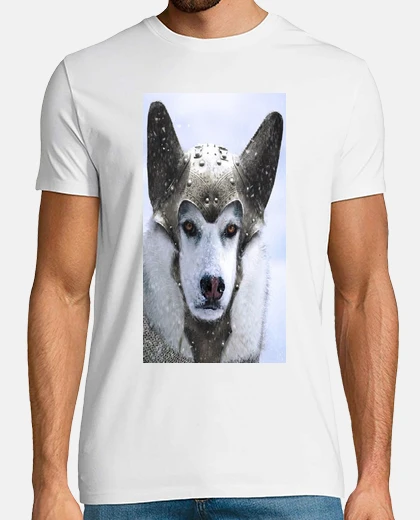 Camiseta Lobo con armadura