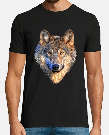 Camiseta Lobo Gris