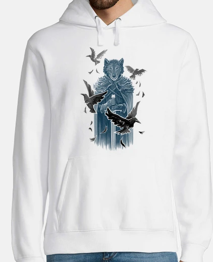 Sudadera lobo y cuervos