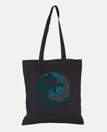 Bolsa lobo y luna