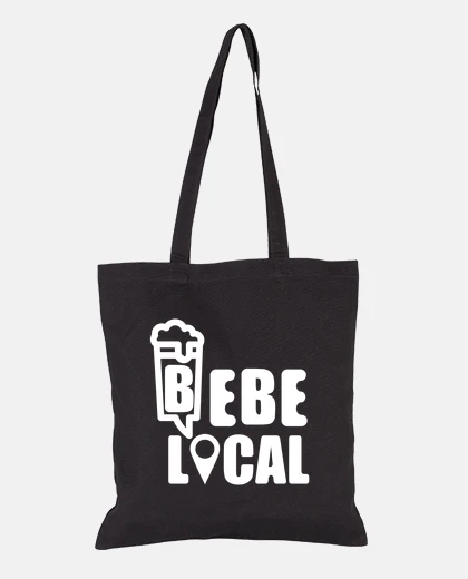 Bag local baby white letters