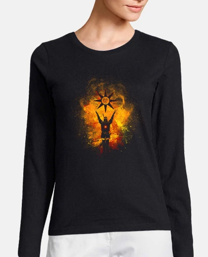 T-shirt lodare il sun d'arte