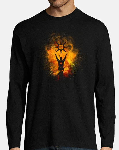 T-shirt lodare il sun d'arte
