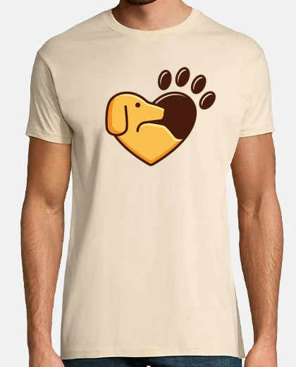 T-shirt logo amoree animale