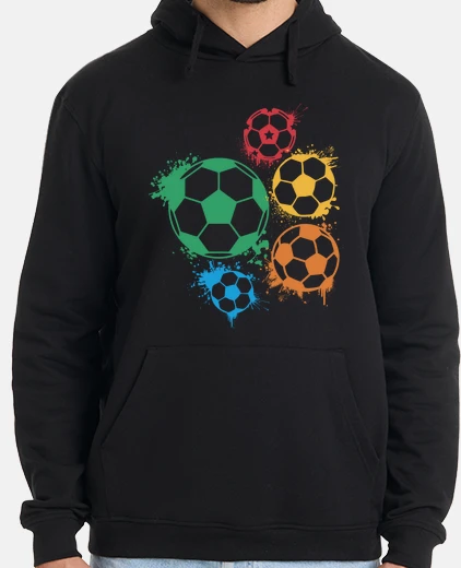 Felpa logo astratto di astrazione di calcio