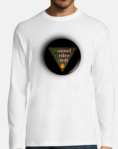 Tee-shirt Logo bulle NOL T-shirt manche longue homme