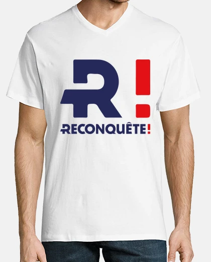 T-shirt logo del movimento di riconquista
