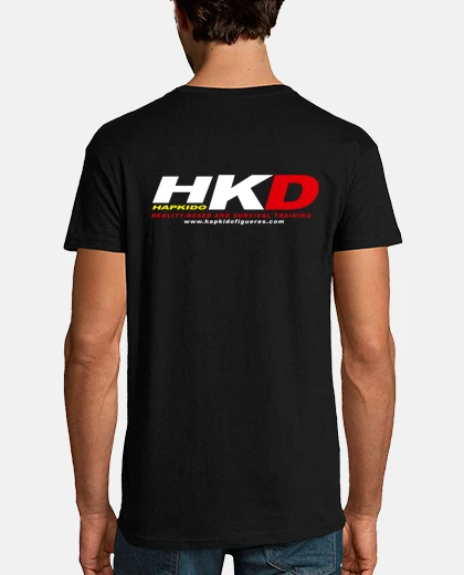 T-shirt logo hapkido davanti sul vintage