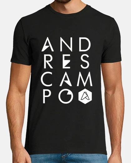 Camiseta Logo Letters Andres Campo