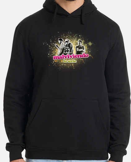 Sudadera Logo Malviviendo 3ª temporada (color)