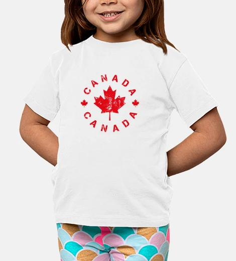 Abbigliamento logo rotondo del canada