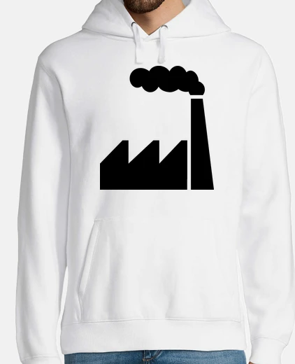 Sudadera logotipo de fábrica