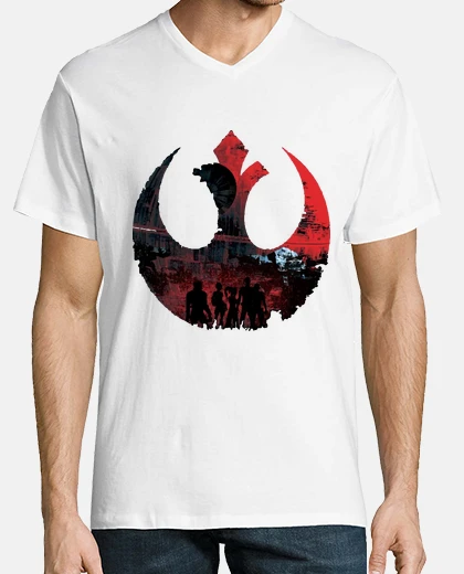 Camiseta logotipo del símbolo de la alianza rebe