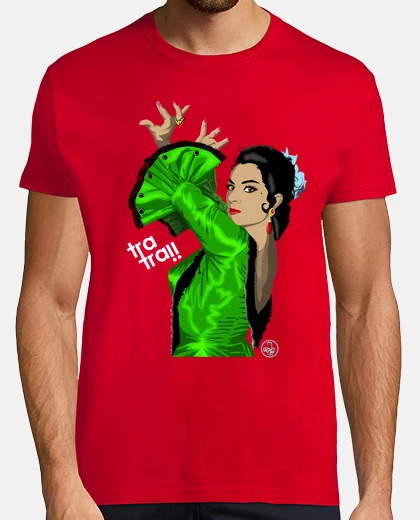 Camiseta LOLA TRA TRA - verde