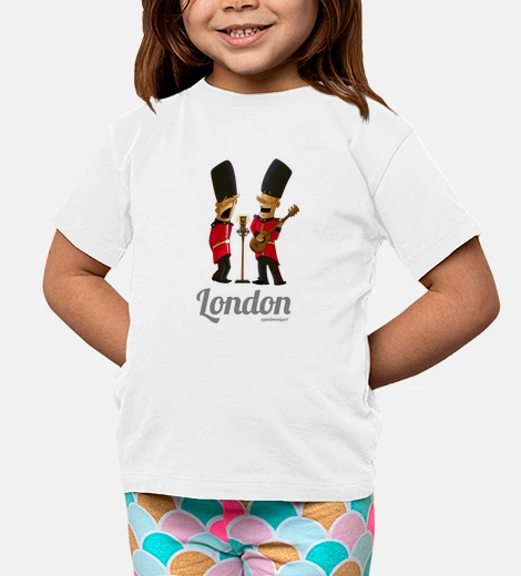 Abbigliamento london boy manica corta bianca