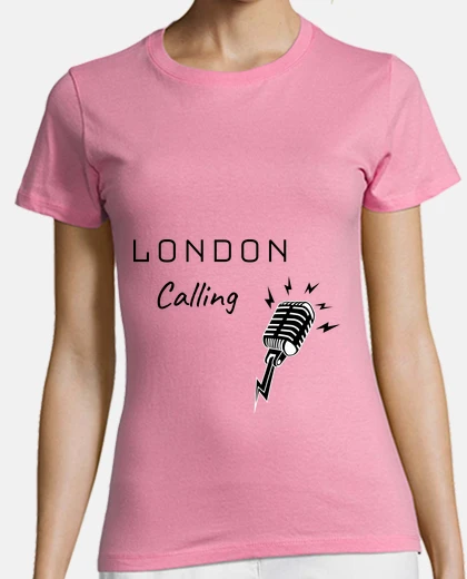 Camiseta londres llamando - el choque