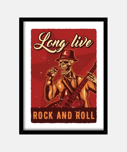Framed long live rock and roll