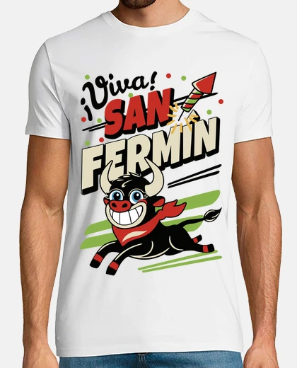 T-shirt Long live San Fermin