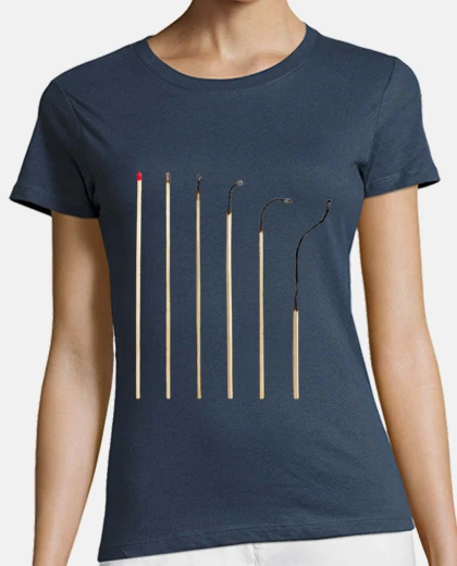T-shirt long v neck barbecue matches