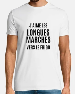 longues marches vers le frigo