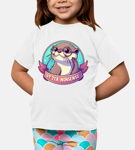 Abbigliamento lontra senza senso carino divertente