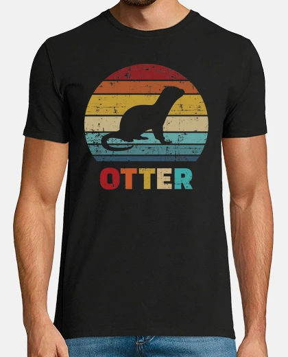 T-shirt lontra vintage