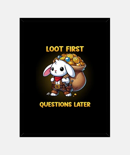 Framed Loot First Ask Questions Later   RPG