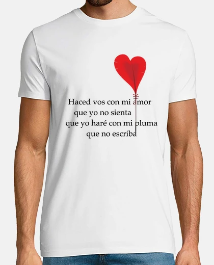 Camiseta Lope de Vega, versos 02