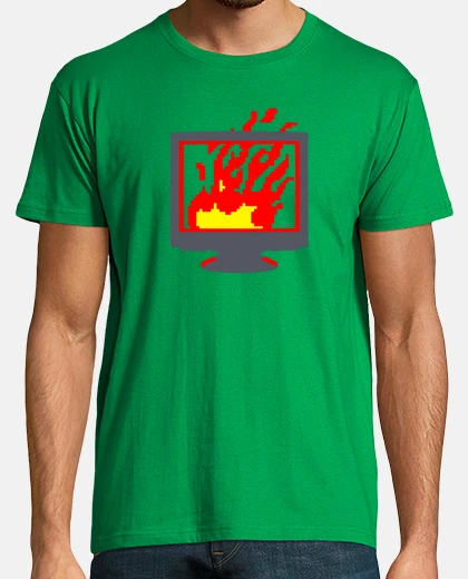 Tee-shirt L'ordinateur: écran