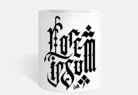 Lorem ipsum negro