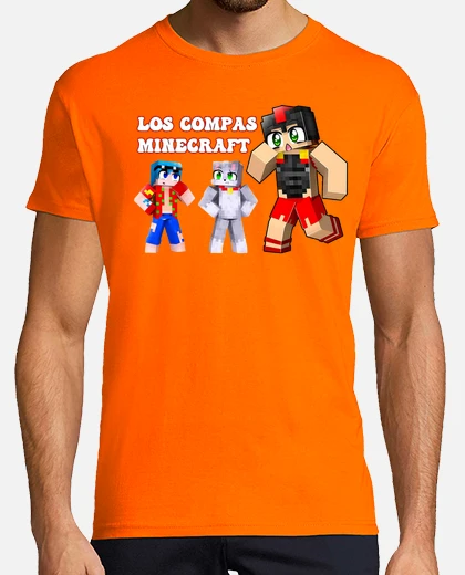 Playera los compas minecraft laTostadora México