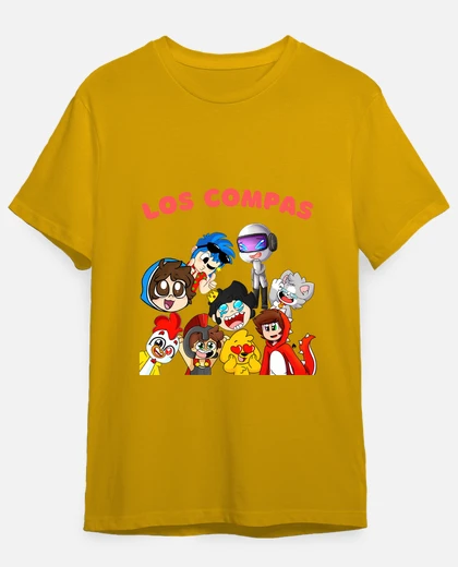 Playera los compas unidos laTostadora México